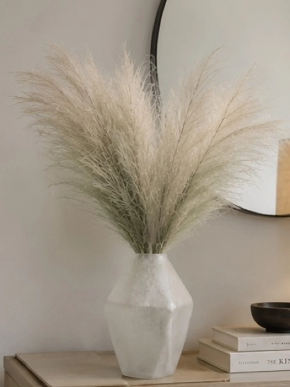 Frosted Asymmetrical Vase